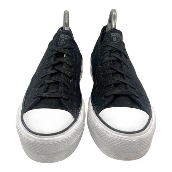 Converse Shoes Women’s Size 8 All Star Chuck Taylor 560250C Lift Black - Picture 2 of 8